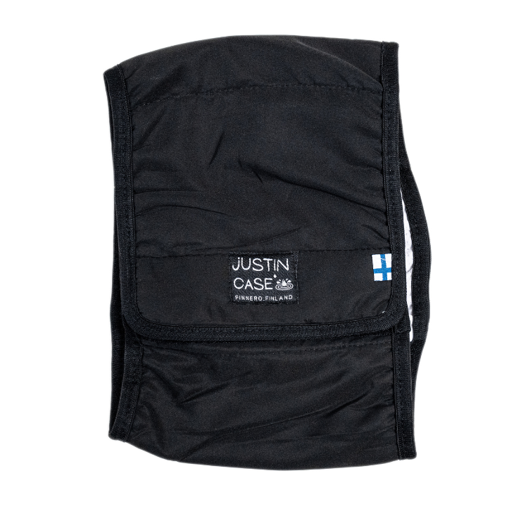 FINNERO JustinCase male dog wrap black | FINNERO Oy Ltd